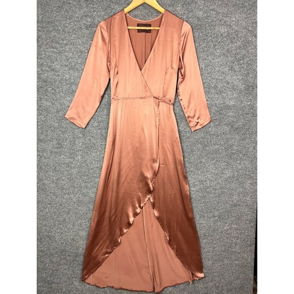REFORMATION‎ Marni Dress 100% Silk Waist Tie Size XS - Picture 1 of 8